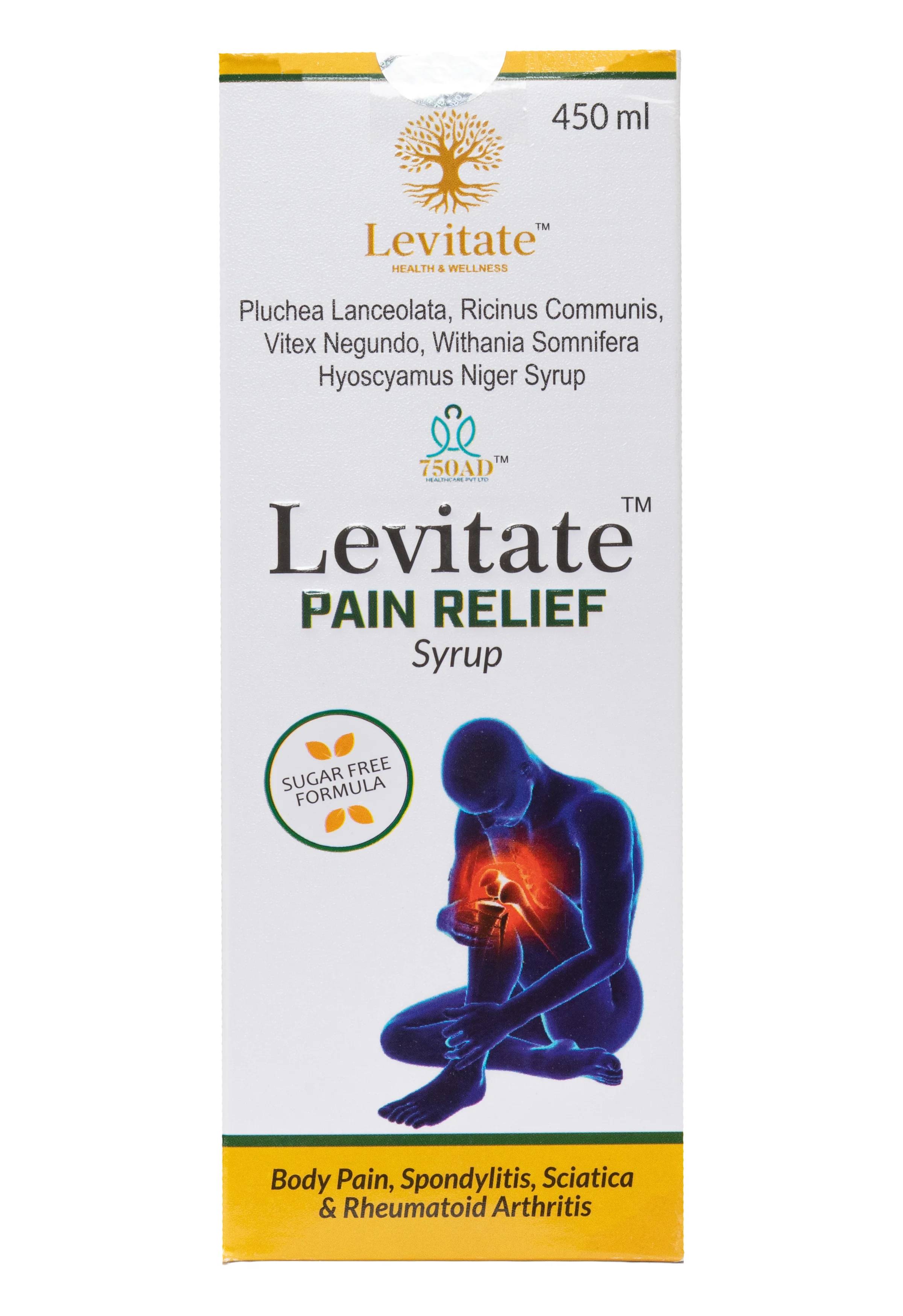 Levitate Pain Relief Syrup