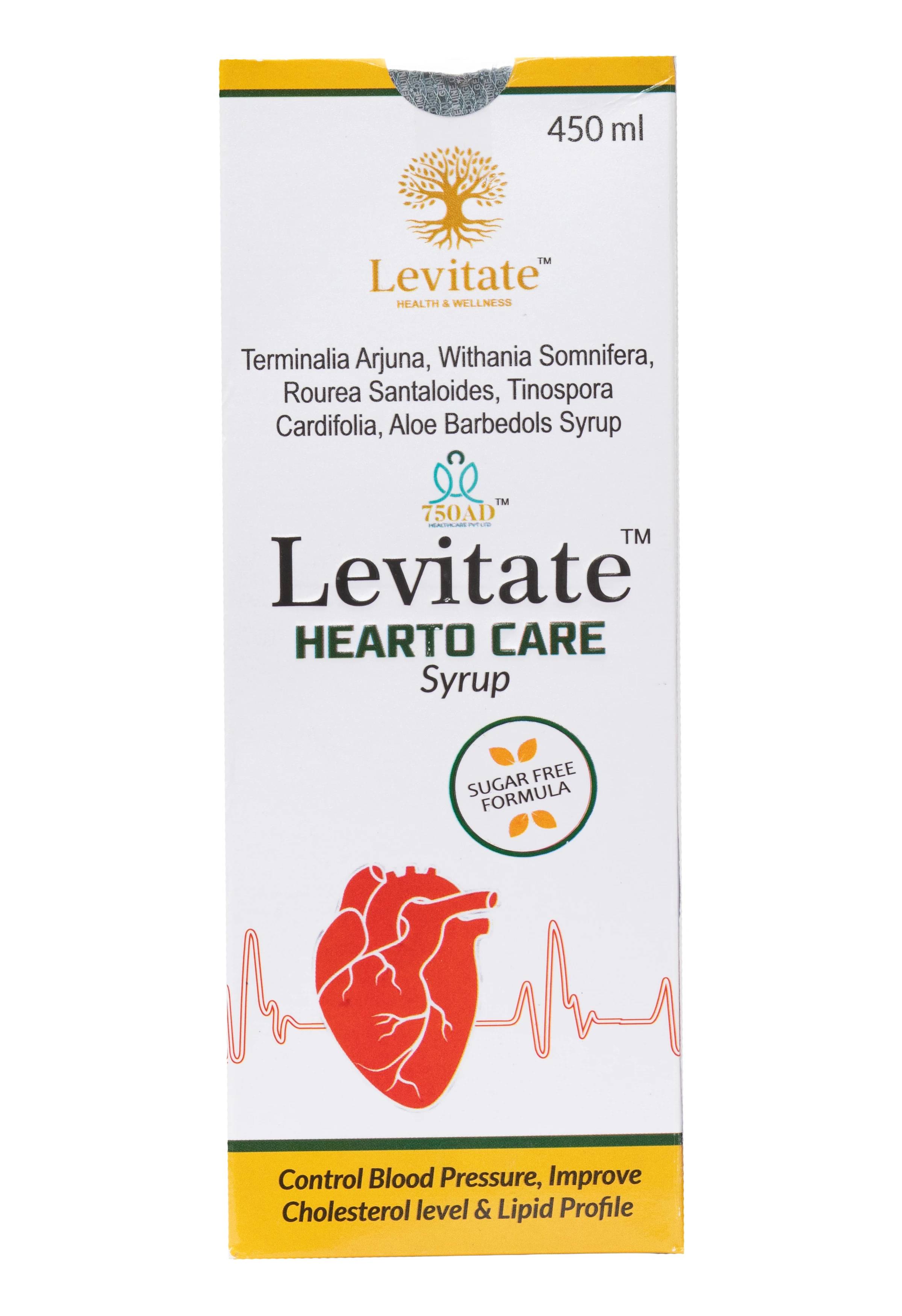 Levitate Hearto Care Syrup